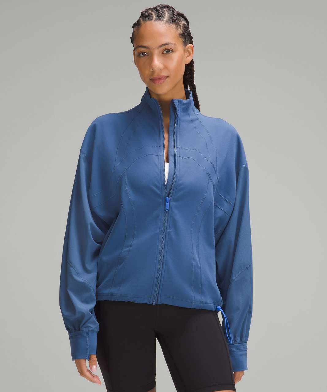 Blue Define high-neck jacket, lululemon