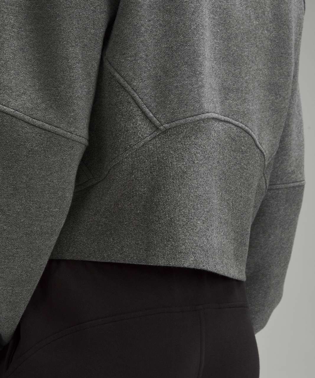 Lululemon Scuba Oversized Funnel-Neck Half Zip - Heathered