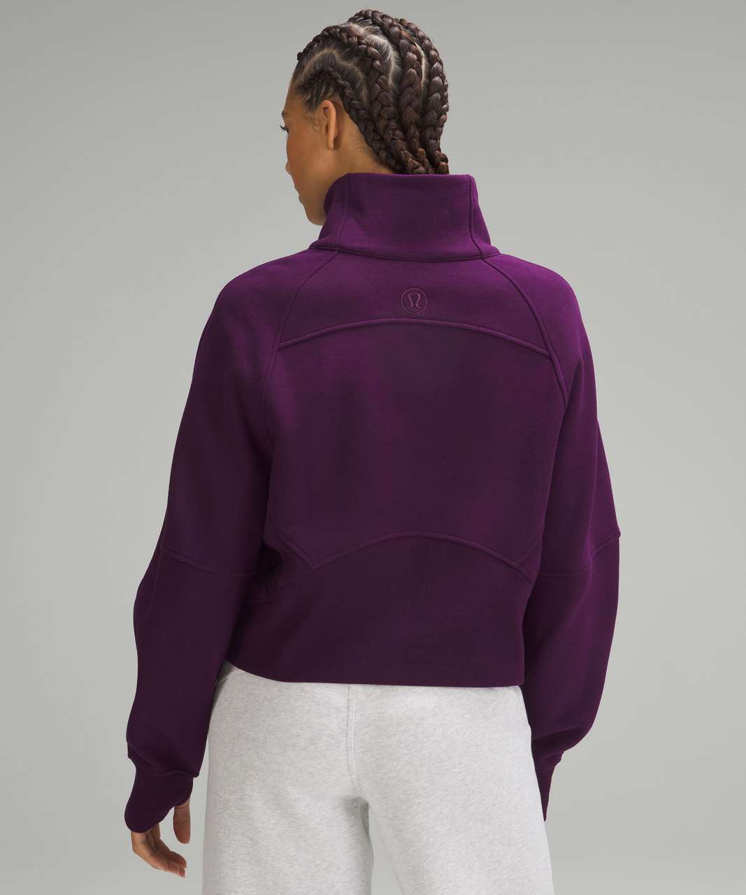 Scuba Oversized Fleece Funnel Neck