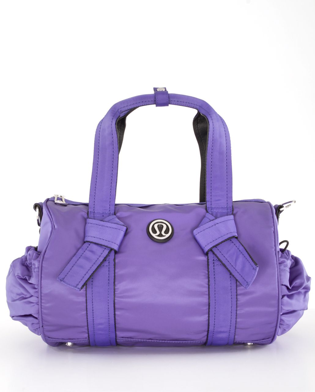 Lululemon Two Times Yogi Yoga Duffel Gym Purple Shoulder Overnight