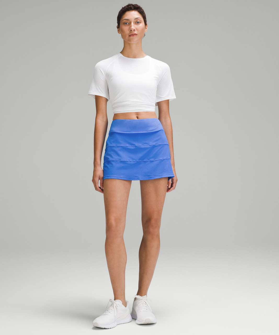Lululemon Pace Rival Mid-Rise Skirt *Long - Pipe Dream Blue