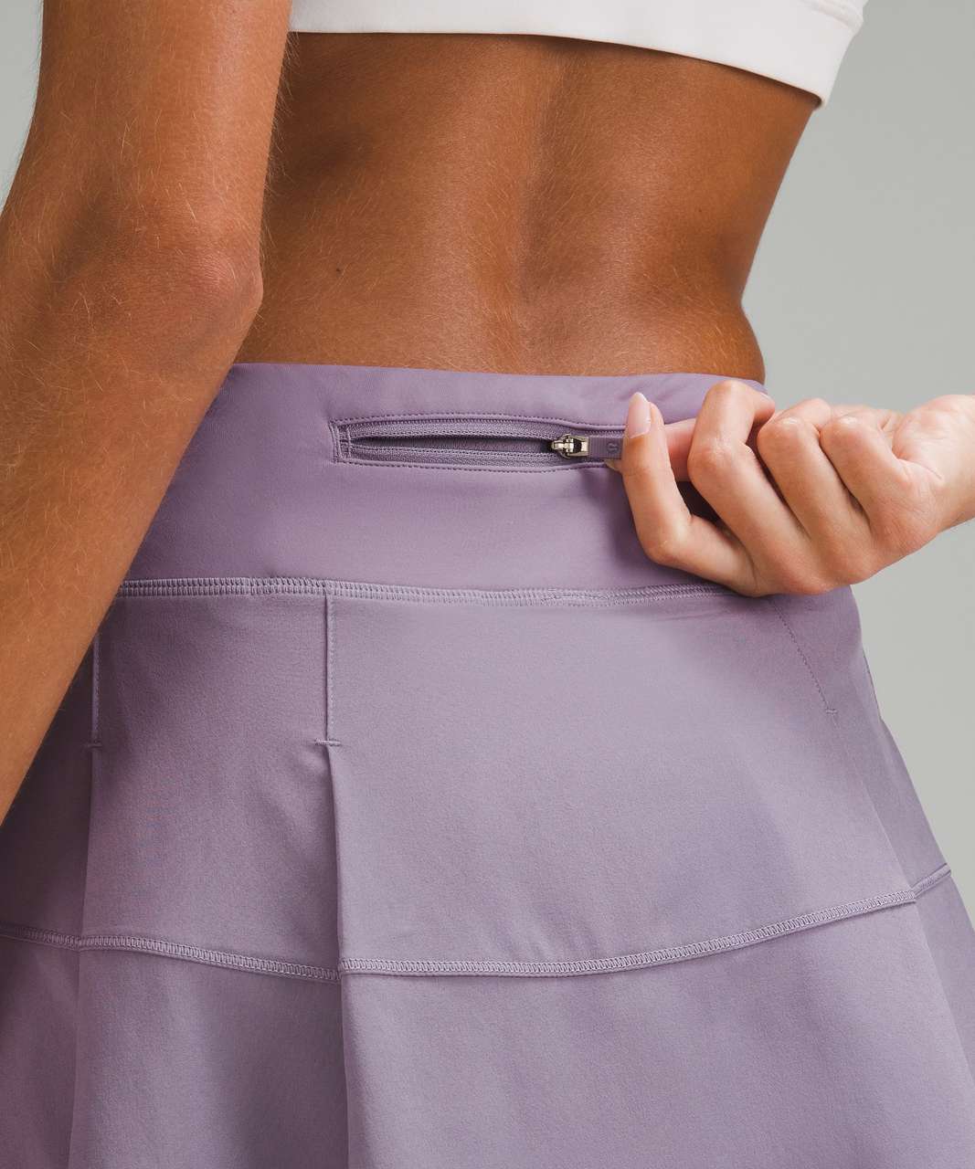 Lululemon Pace Rival Mid-Rise Skirt *Long - Purple Ash