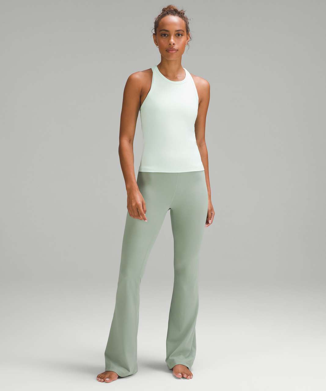 Lululemon Align Waist-Length Tank Top - Creamy Mint - lulu fanatics