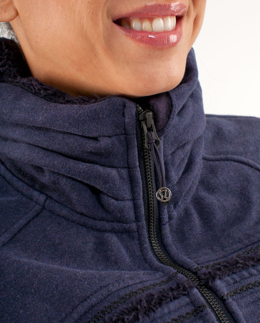 Lululemon Cuddle Up Jacket - Heathered Black Swan