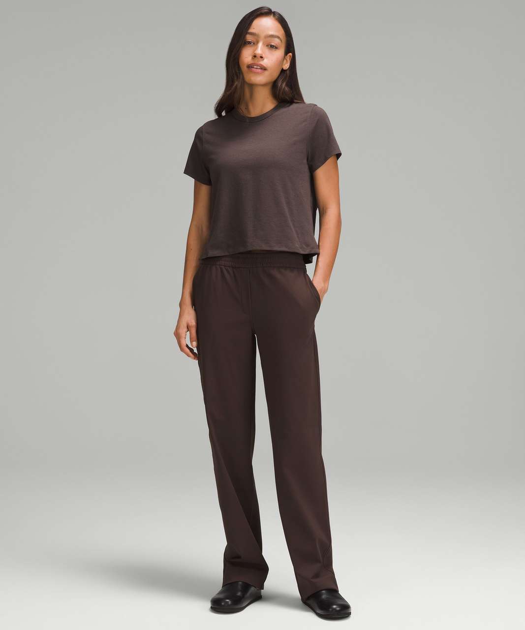 Lululemon Classic-Fit Cotton-Blend T-Shirt - Espresso