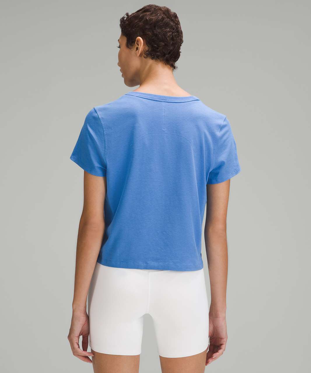 Lululemon Classic-Fit Cotton-Blend T-Shirt - Blue Nile