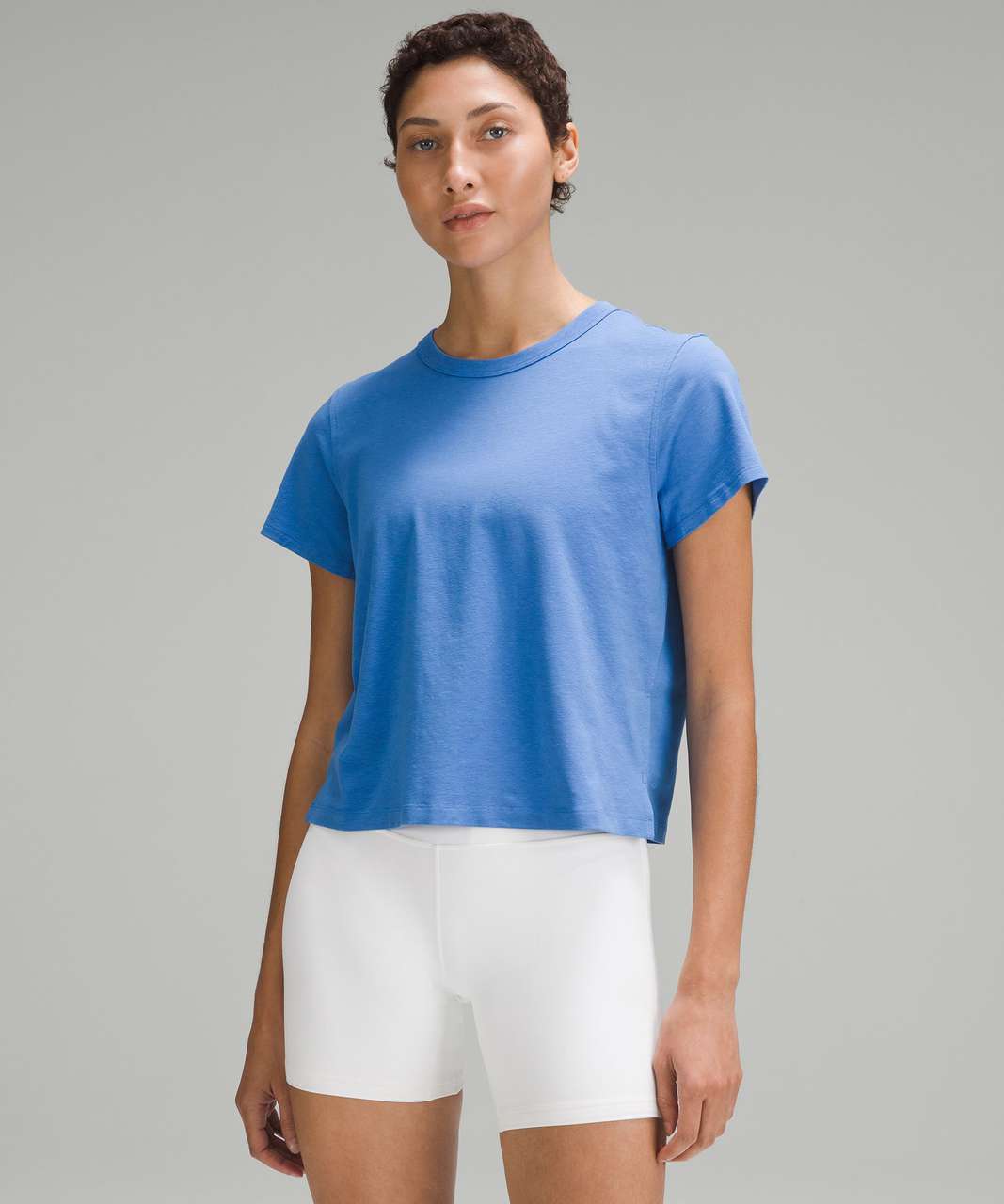 Lululemon Classic-Fit Cotton-Blend T-Shirt - Blue Nile