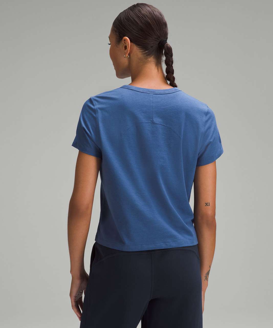 Lululemon Classic-Fit Cotton-Blend T-Shirt - Pitch Blue