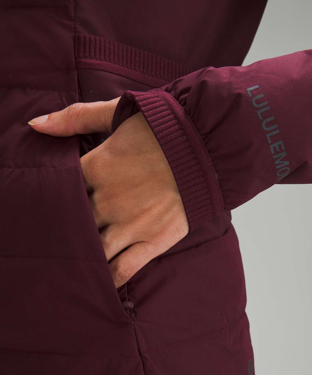 Lululemon Down for It All Jacket - Cassis