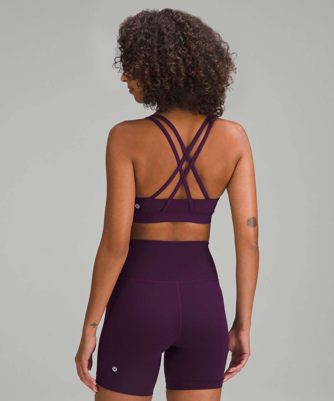 Lululemon Energy Bra - Curious Jungle Multi / Black - lulu fanatics