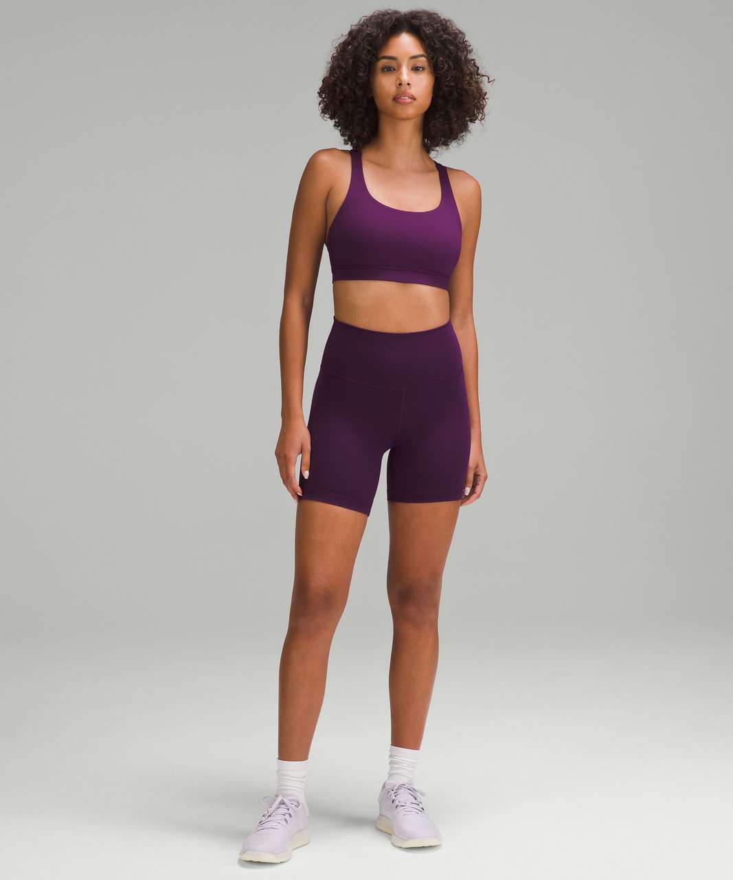 Lululemon Energy Bra Medium Support Top - Purple Deep Luxe, 2 - $40 - From  Restyle