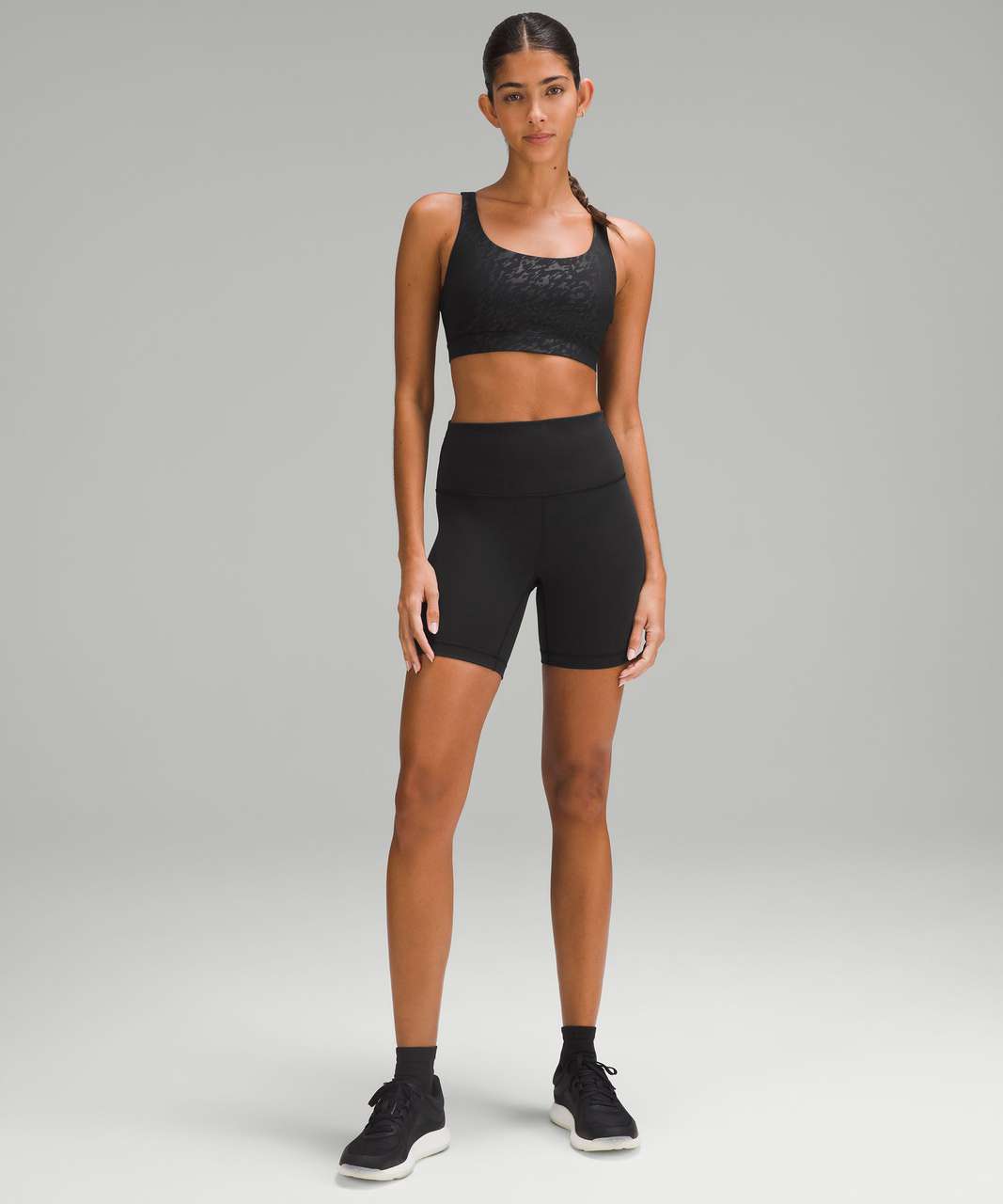 lululemon ENERGY B-D CUP - Sport-bh met medium support - black/zwart 