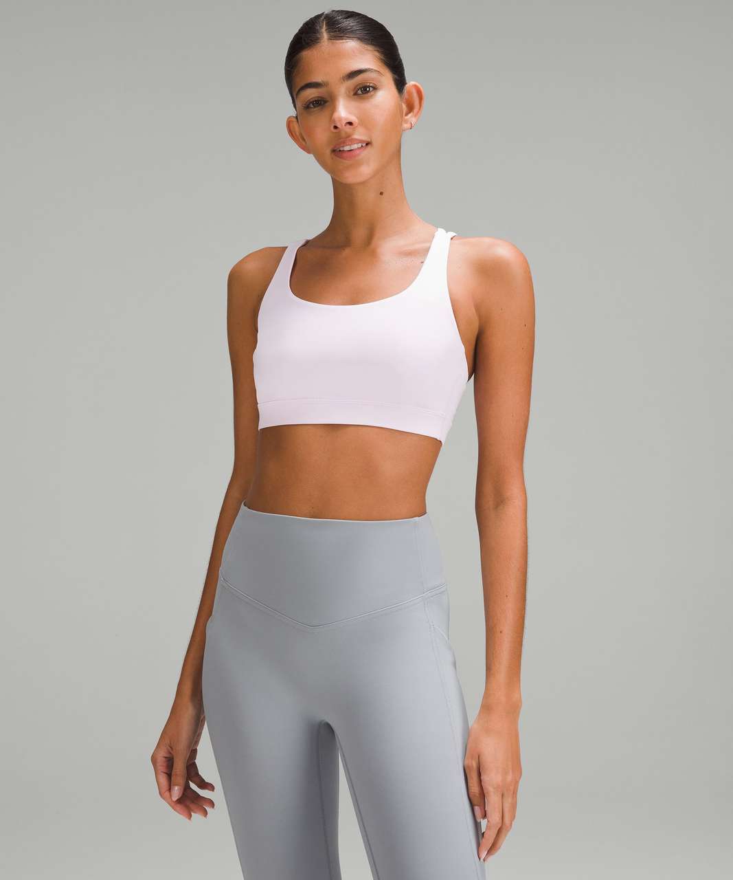 Lululemon Energy Bra *Medium Support, B–D Cups - Meadowsweet Pink