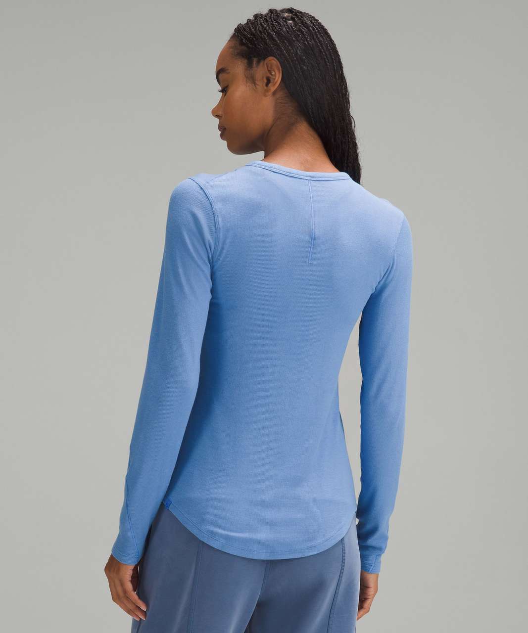 Lululemon Hold Tight Long-Sleeve Shirt - Blue Nile