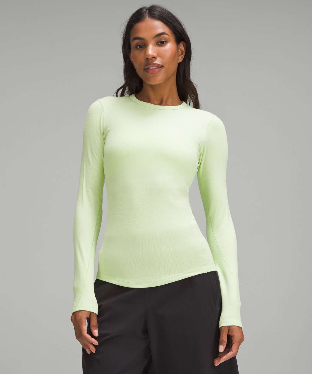 Lululemon Hold Tight Long-Sleeve Shirt - Spark Green