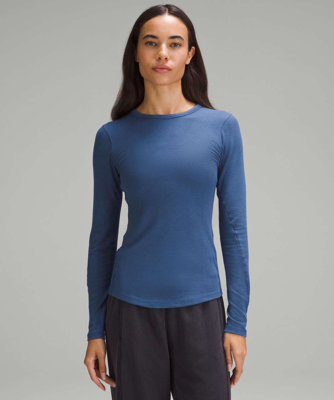 Lululemon Hold Tight Long-Sleeve Shirt - Pitch Blue