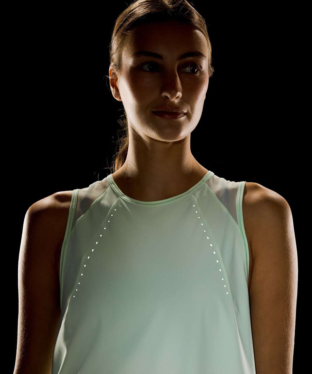 Lululemon Sculpt Cropped Tank Top - Mint Moment