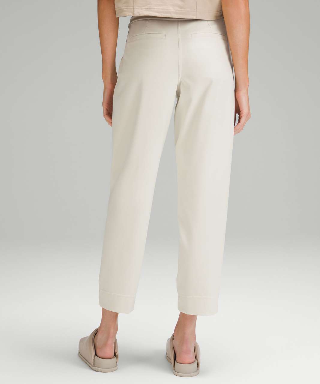 Lululemon Tapered-Leg Mid-Rise 7/8 Pant *Luxtreme - Bone Lululemon Tapered-Leg Mid-Rise 7/8 Pant *Luxtreme - Bone