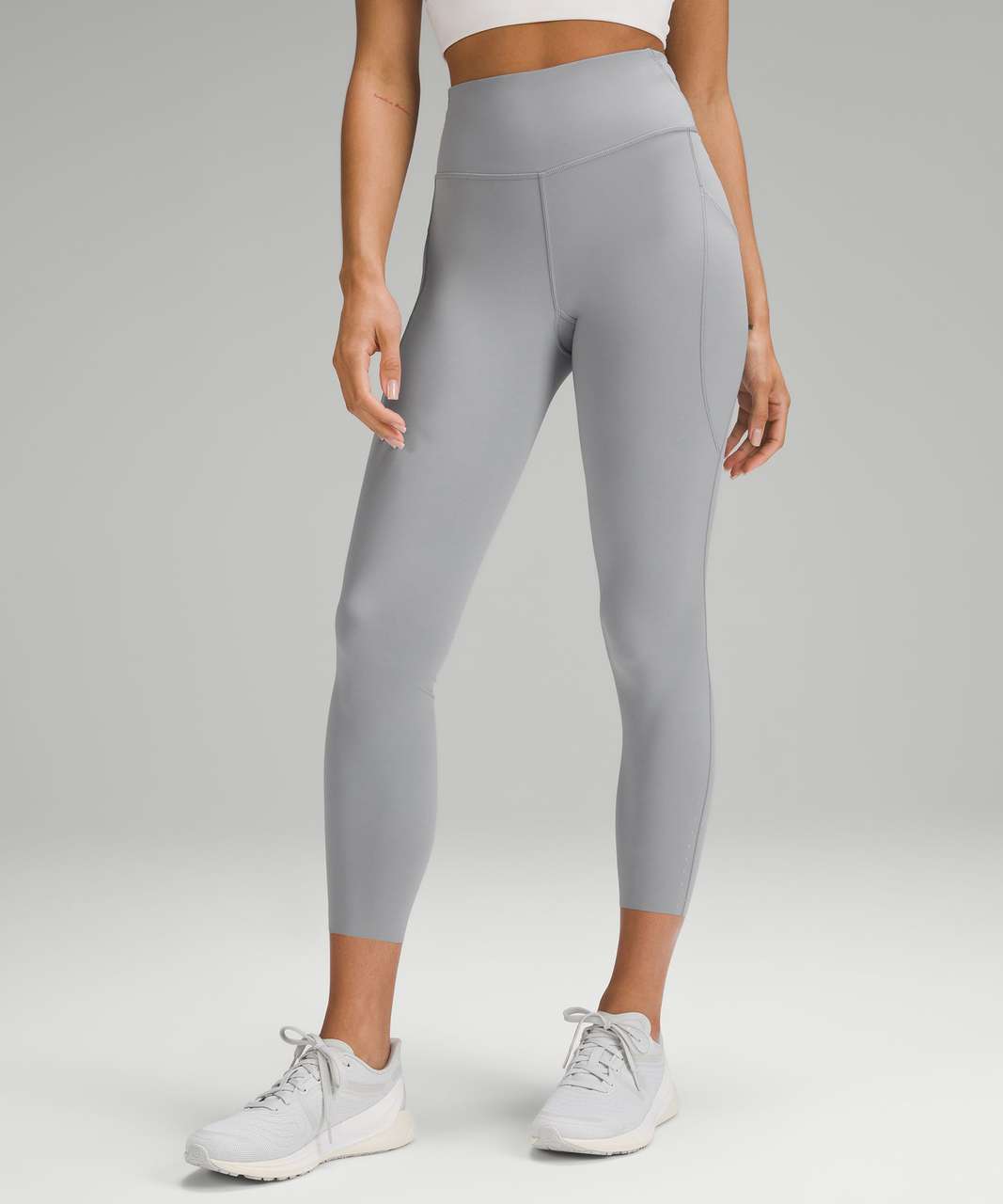 Lululemon Fast and Free High-Rise Tight 25” Pockets *Updated - Rhino Grey