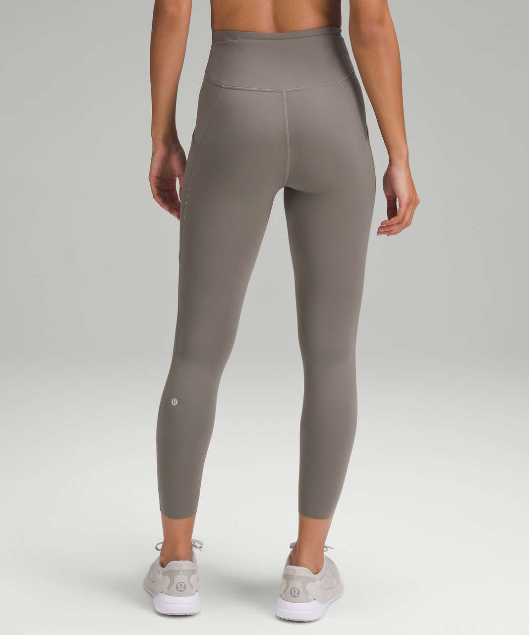 Lululemon Fast and Free High-Rise Tight 25” Pockets *Updated - Carbon Dust