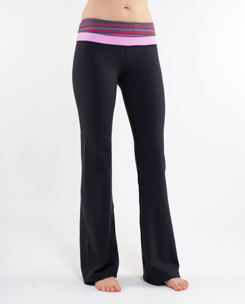 Lululemon Groove Pant (Regular) - Black /  Elevation Space Dye