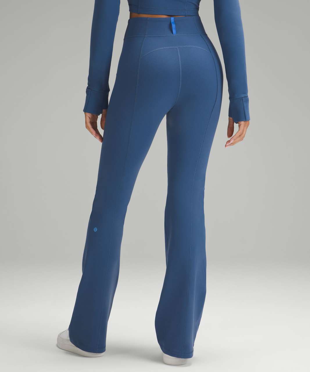 Lululemon Define Zip-Front High-Rise Flared Pant - Pitch Blue 