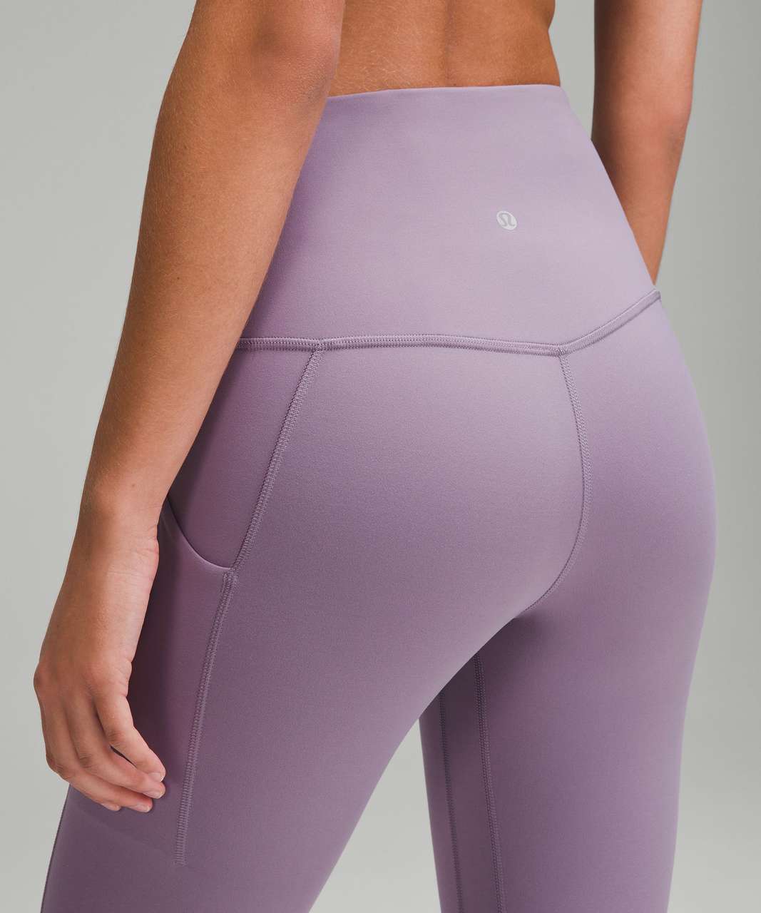 Lululemon Give Me Qi Pant size 8 plum Raspberry Glo NWT Purple Yoga Luon  Legging