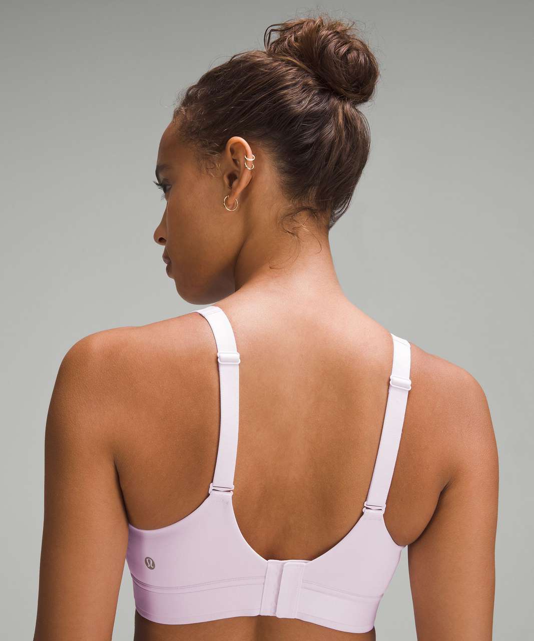 Lululemon Super-Soft Adjustable Front-Wrap Bra *Light Support, B-D Cups - Meadowsweet Pink