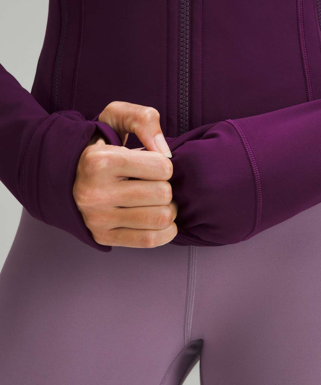 Lululemon Define Cropped Jacket *Nulu - Dramatic Magenta