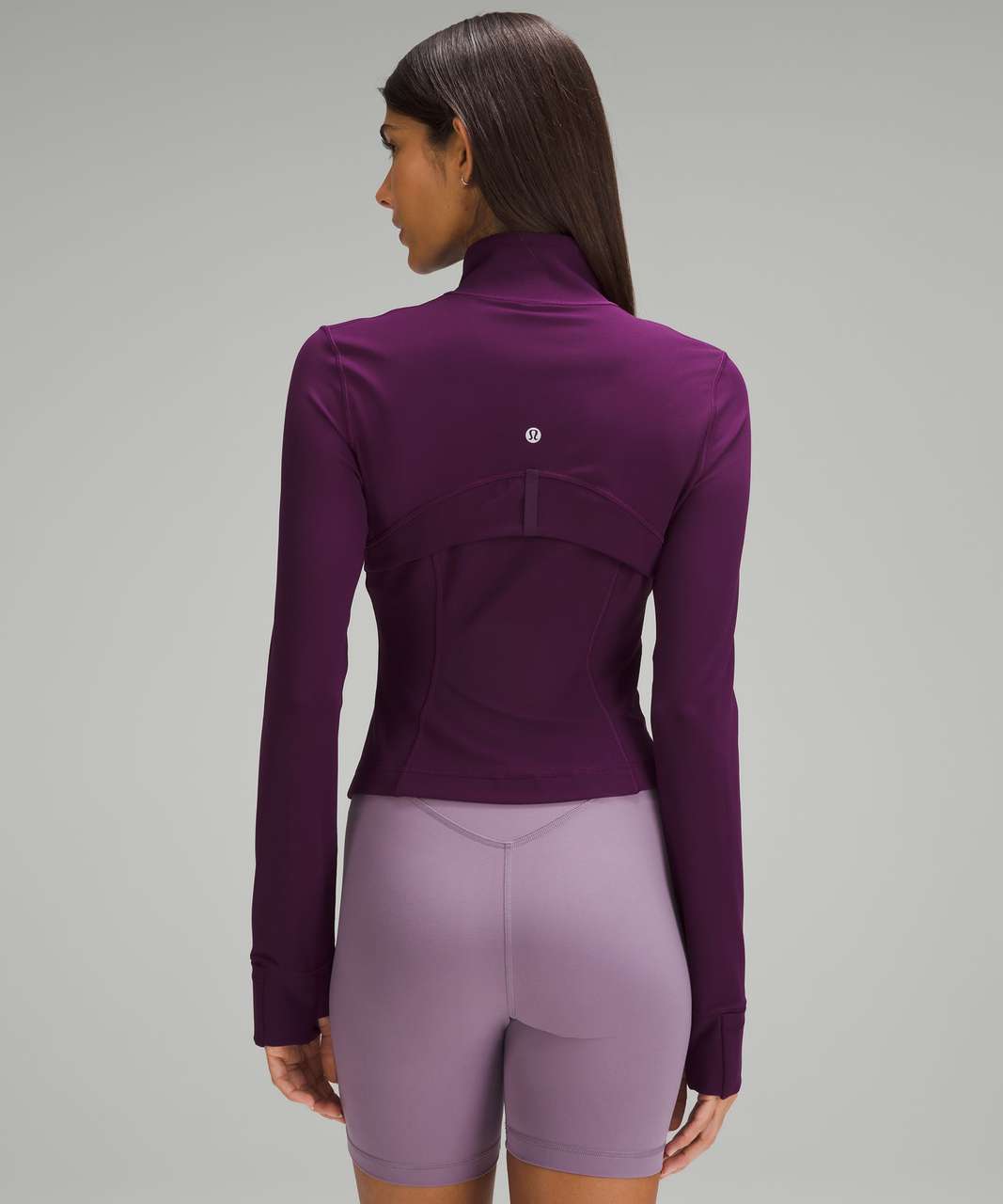 Lululemon Define Cropped Jacket *Nulu - Dramatic Magenta - lulu fanatics