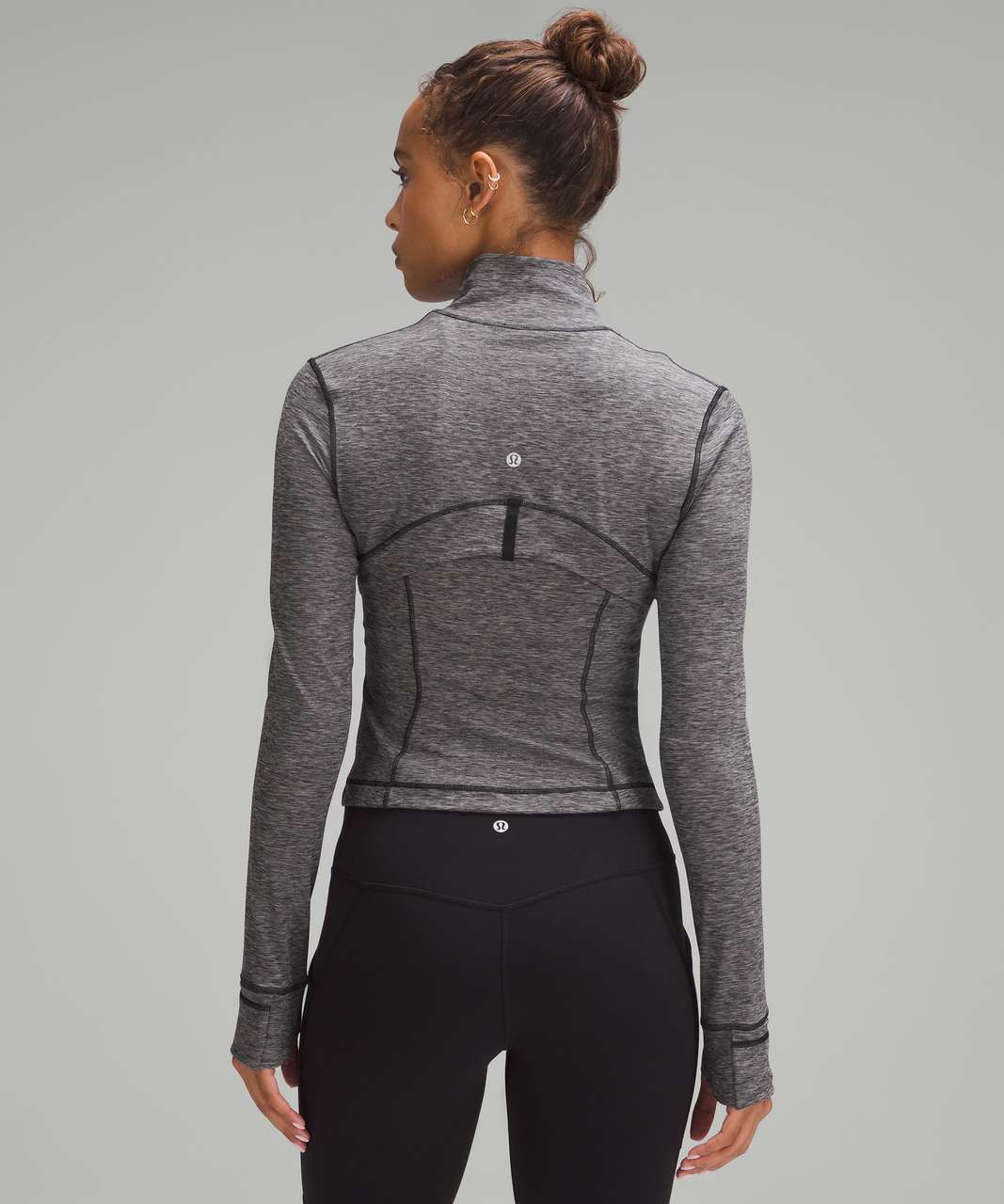 Lululemon Define Cropped Jacket *Nulu - Heathered Black - lulu