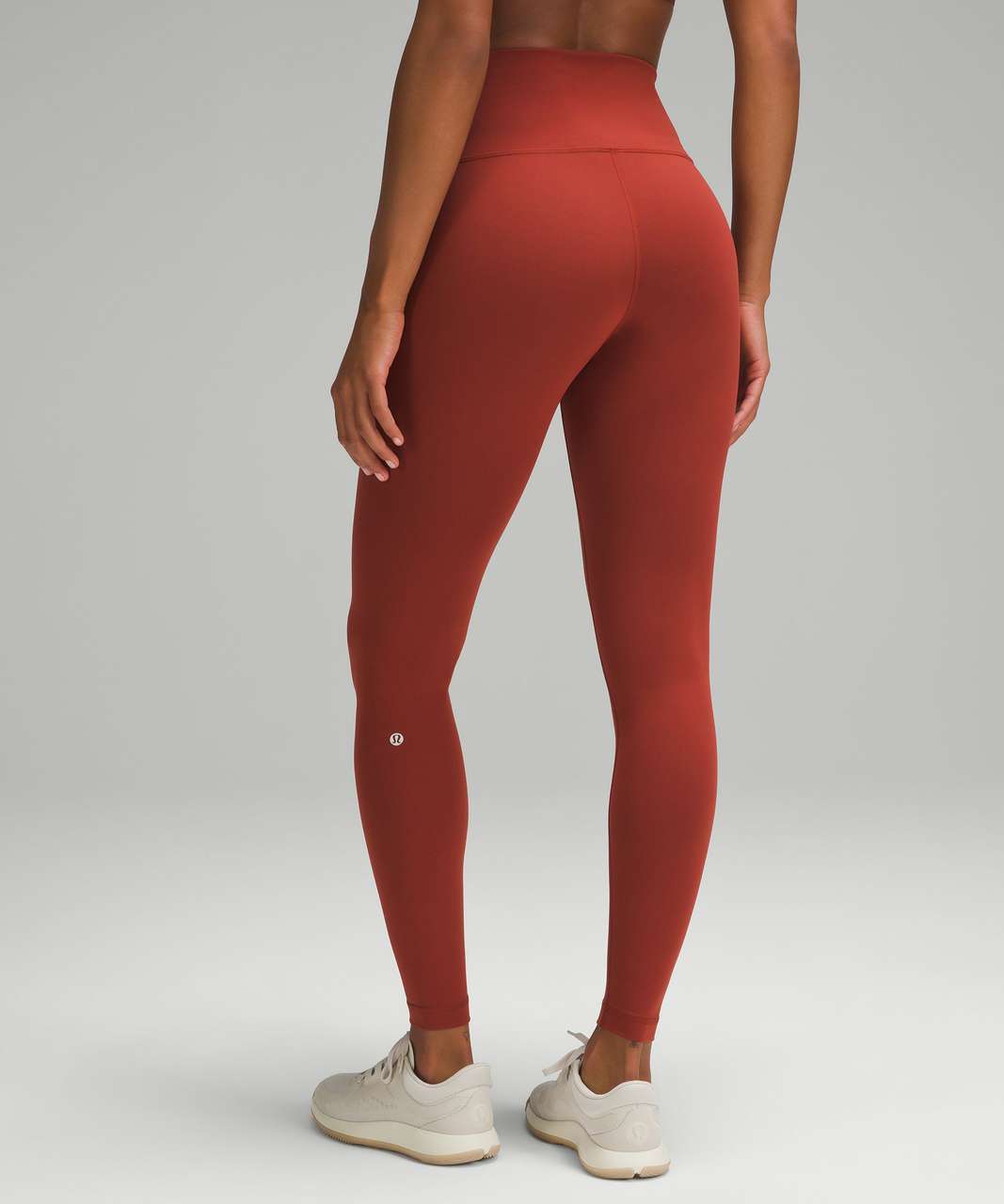 Lululemon Wunder Train High-Rise Tight 28" - Terra Orange