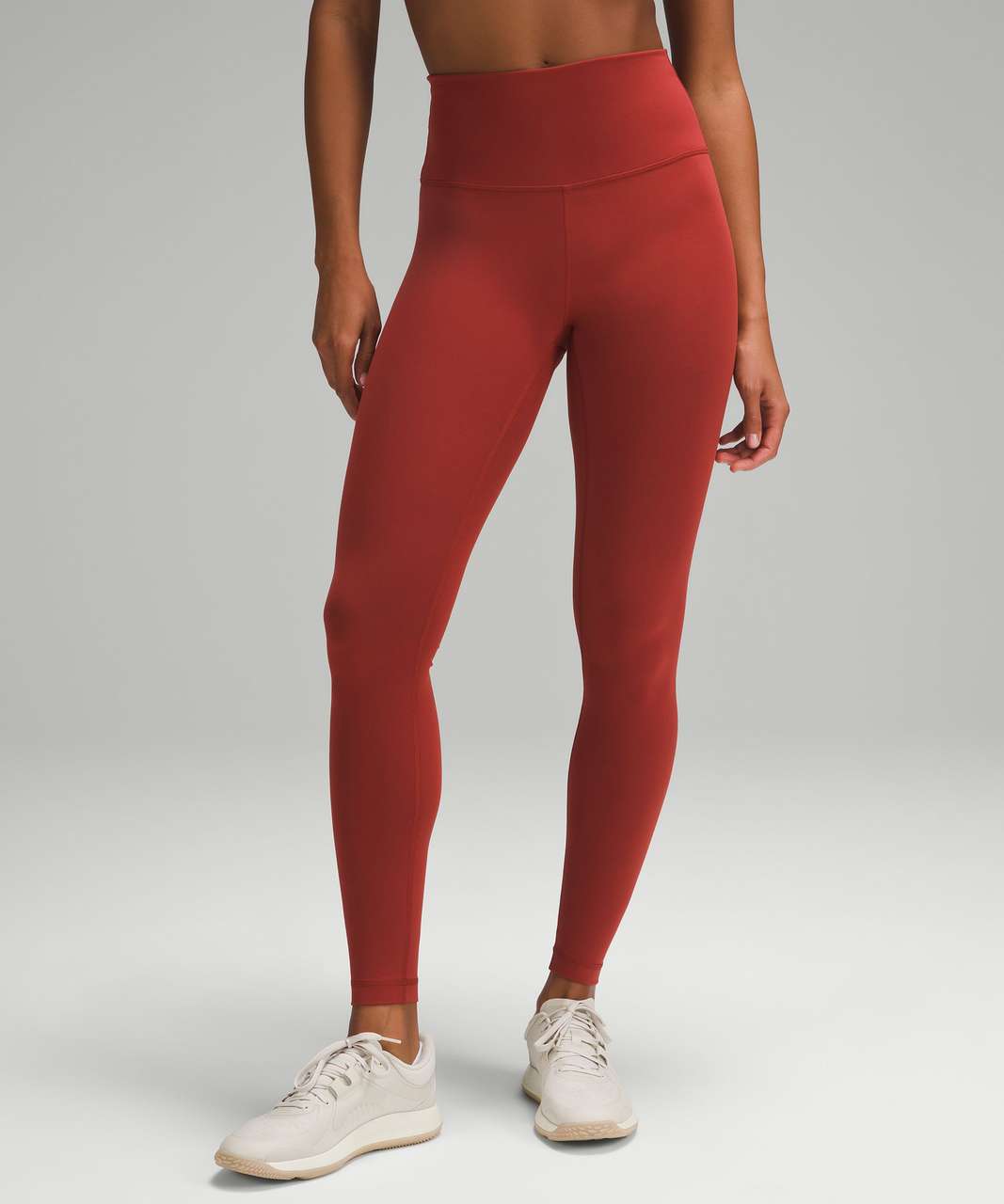 Lululemon Wunder Train High-Rise Tight 28" - Terra Orange