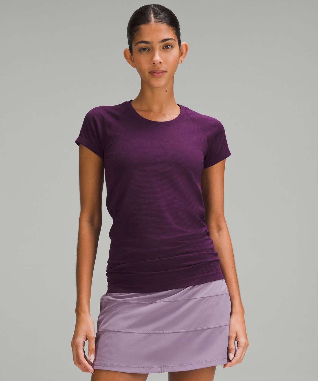 Lululemon Swiftly Tech Short Sleeve Dupe Purple Size 6 - $15 (50% Off  Retail) - From Emma