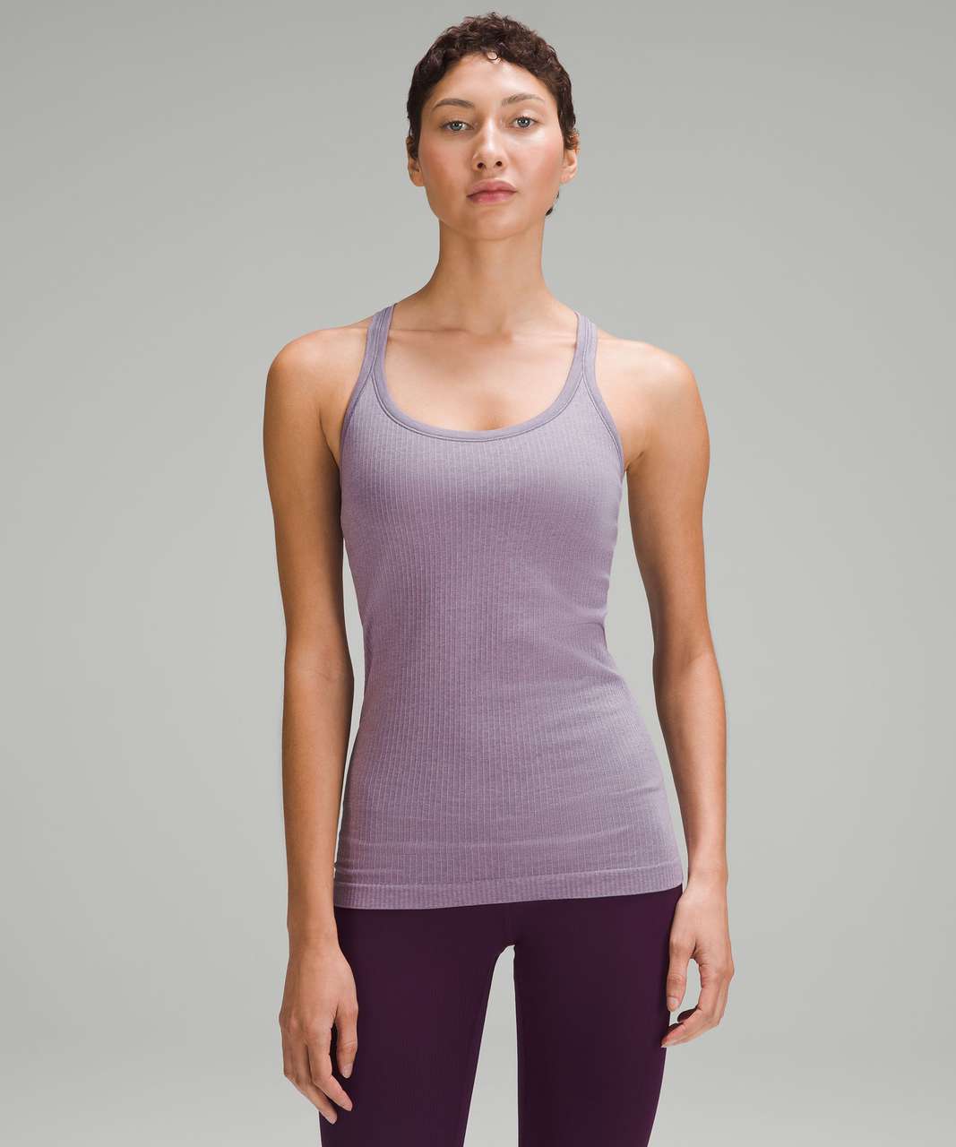 Lululemon Ebb to Street Racerback Crop Tank Wisteria Purple Size 6 - $70  (30% Off Retail) - From Kristina