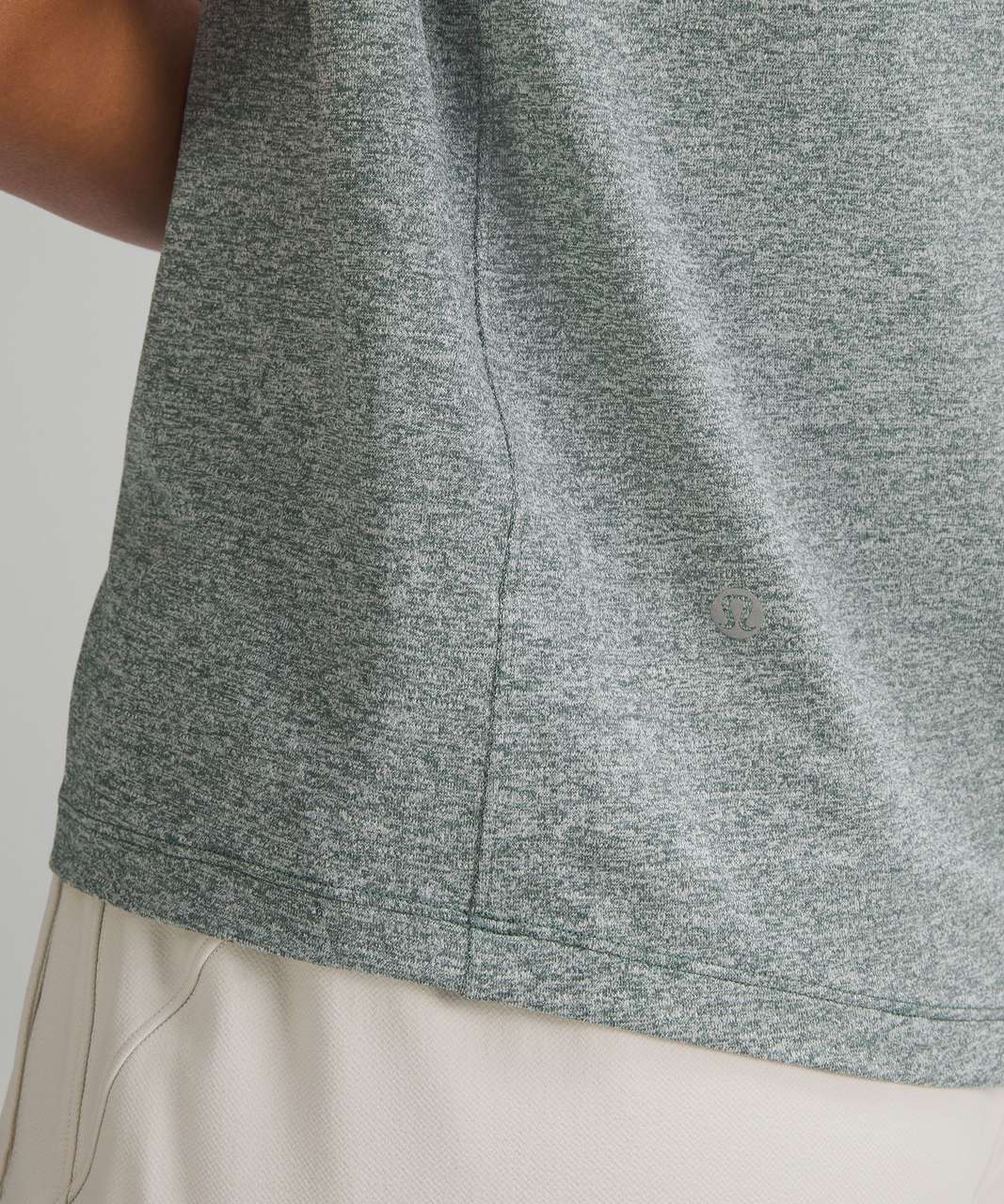 Lululemon License to Train Classic-Fit T-Shirt - Heathered Medium Forest