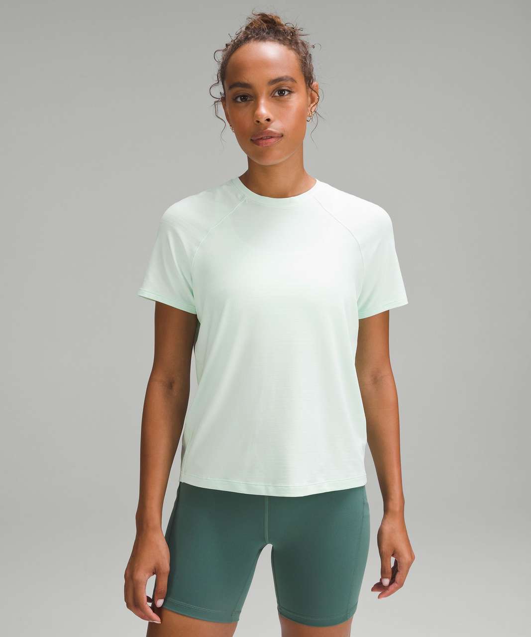 Lululemon License to Train Classic-Fit T-Shirt - Heathered Mint Moment ...