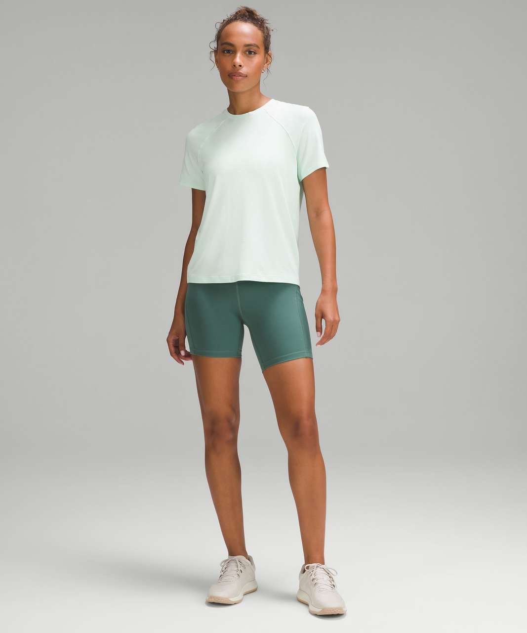 Lululemon License to Train Classic-Fit T-Shirt - Heathered Mint Moment