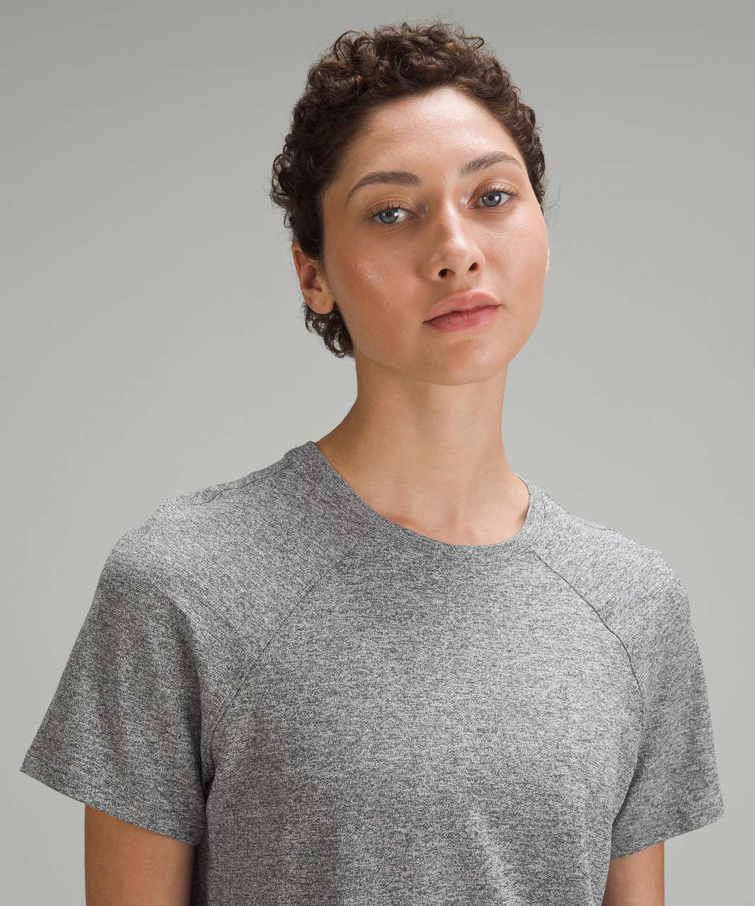 Lululemon License to Train Classic-Fit T-Shirt - Heathered Black