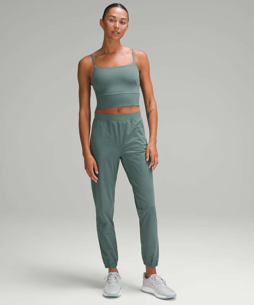 Lululemon Adapted State High-Rise Jogger Crop - Rhino Grey - lulu fanatics