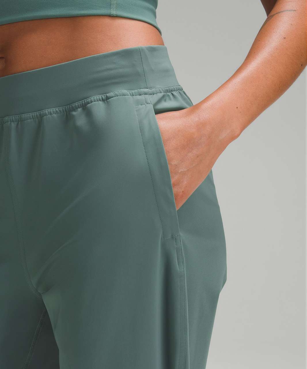 lululemon athletica, Pants & Jumpsuits, Lululemon Adapted State Highrise  Jogger Everglade Green