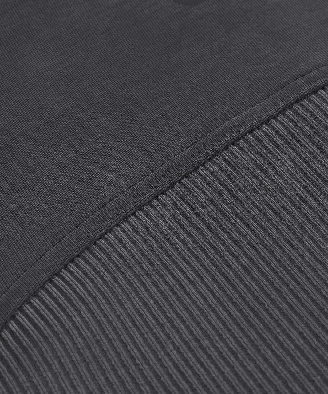 Lululemon Brushed Softstreme Ribbed Half Zip - Black