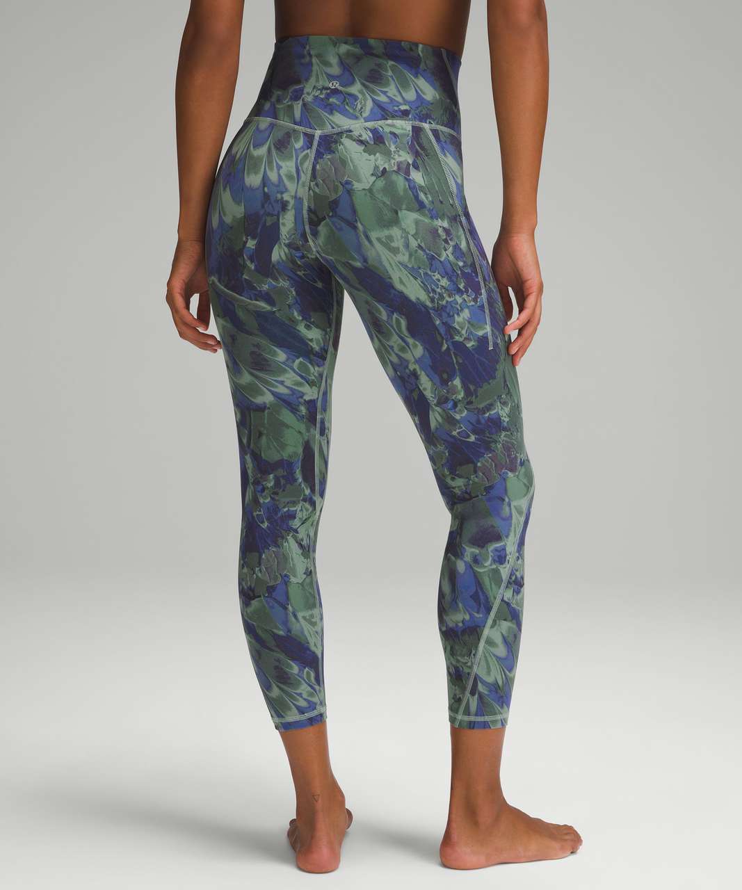 Align High-Rise Pant 25, Hideaway Camo Deep Coal Multi