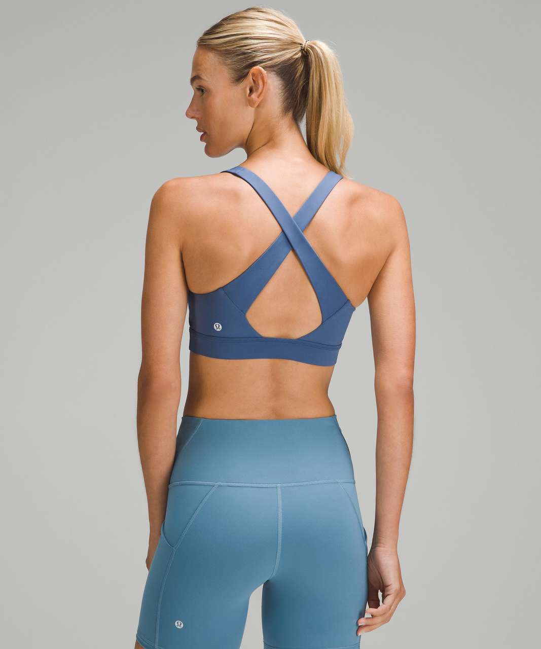 Medium Support Sports Bras Women - Blue