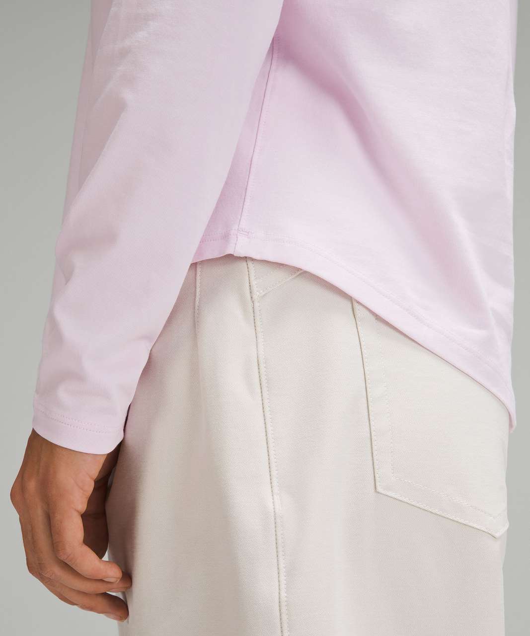 Lululemon Love Long-Sleeve Shirt - Meadowsweet Pink