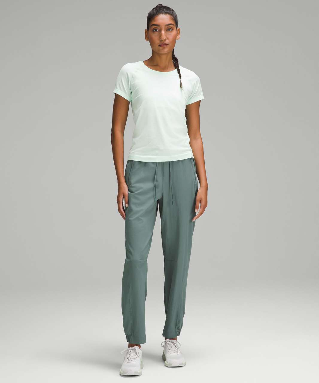 Lululemon License to Train High-Rise Pant - Bone - lulu fanatics