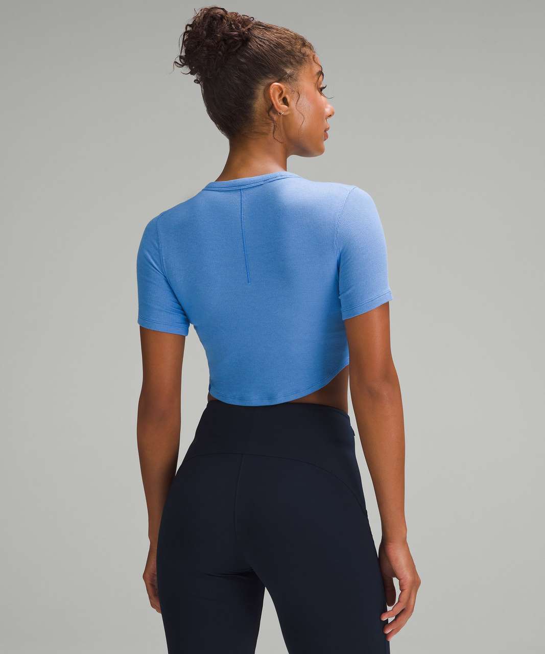 Lululemon Hold Tight Long Sleeve Shirt - Powder Blue - lulu fanatics