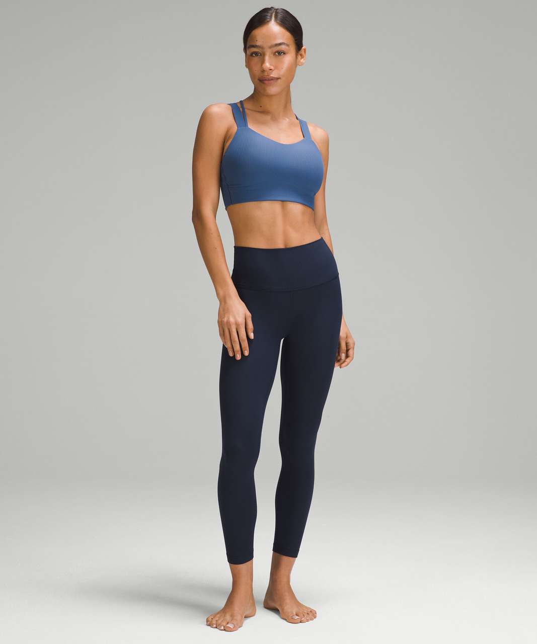 NWT Lululemon Like a Cloud Ribbed Longline Bra *Light Support 8