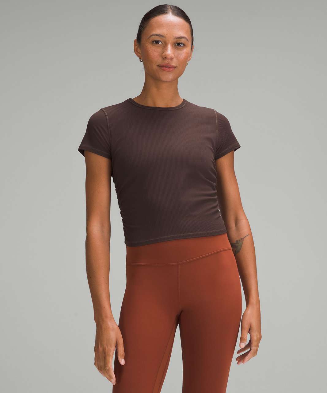 lululemon LOVE CREW - Basic T-shirt - espresso/brown - Zalando.de