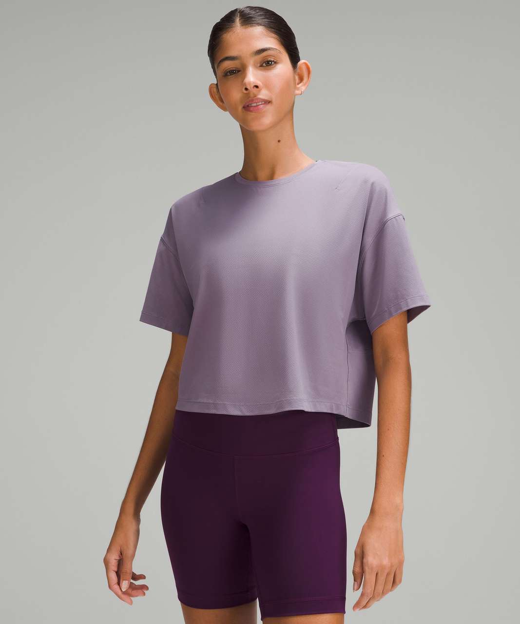 Lululemon Abrasion-Resistant Training T-Shirt - Purple Ash - lulu